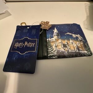 Bioworld Hogwarts Card Holder with Gold Accents